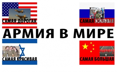Самая дорогая, красивая, вежливая, сильная, большая армия в мире