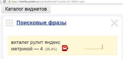 виталег рулит яндекс метрикой